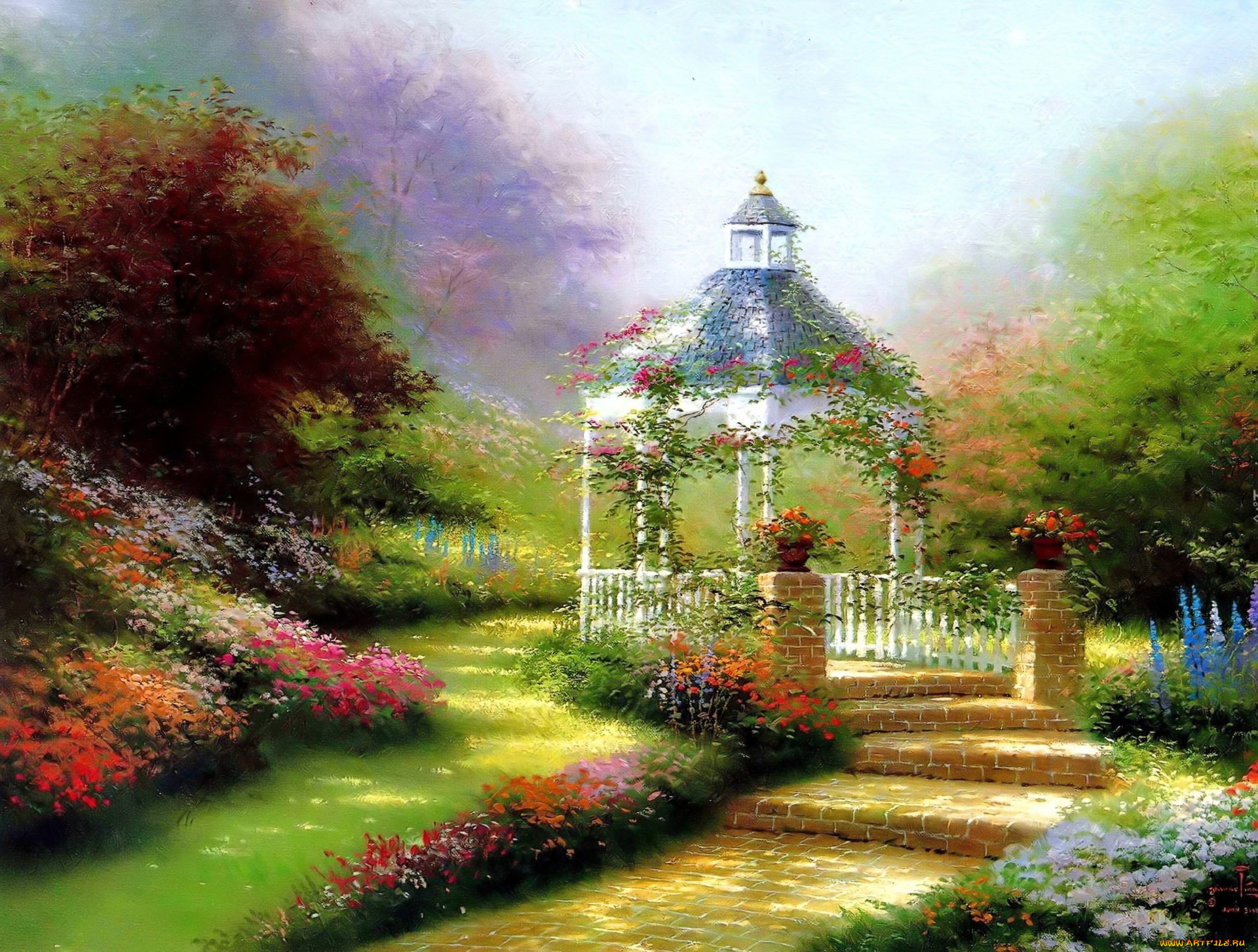 , thomas kinkade, , , , , 